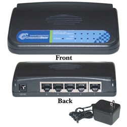 WholesaleCables.com ES-3105P 5 port Fast Ethernet Switch 10/100 Mbps Auto-Negotiation