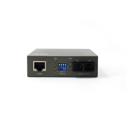 WholesaleCables.com ET-9103SC RJ45 (100Base-TX) / Fiber-SC (100Base-FX) Converter multimode