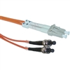 WholesaleCables.com LCST-11102 2meter 6.6ft Fiber Optic Cable LC / ST Multimode Duplex 62.5/125