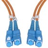 SCSC-11101 1meter 3.3ft Fiber Optic Cable SC / SC Multimode Duplex 62.5/125
