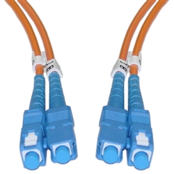 SCSC-11101 1meter 3.3ft Fiber Optic Cable SC / SC Multimode Duplex 62.5/125