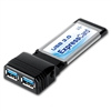WholesaleCables.com UC-300 2 Port USB 3.0 Super Speed ExpressCard for PC Laptop