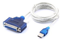 WholesaleCables.com Sabrent USB-DB25F USB 2.0 to DB25F Parallel Printer Cable