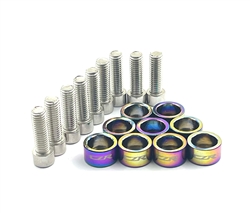 Engine Exhaust Header Cup Bolts Washer Kit