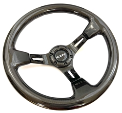 Carbon Fiber Steering Wheel 350mm Deep Dish