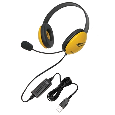 2800YL-USB Listening First Stereo Headset
