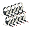 3066AV-10L Deluxe Multimedia Stereo Headset Ten-Pack