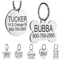 Stainless Steel Pet ID Tag