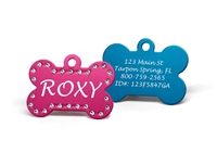 Swarovski Crystal Pet ID Tag