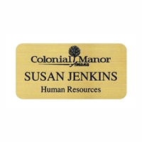 Custom Engraved Name Tag