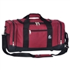 #020-BURGUNDY Wholesale 20-inch Duffel Bag - Case of 20 Duffel Bags