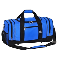 #020-ROYAL BLUE Wholesale 20-inch Duffel Bag - Case of 20 Duffel Bags