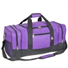 #025-DARK PURPLE Wholesale 25-inch Duffel Bag - Case of 20 Duffel Bags