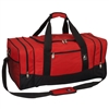 #025-RED Wholesale 25-inch Duffel Bag - Case of 20 Duffel Bags