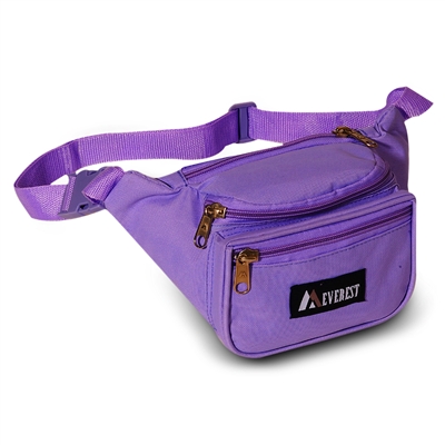 #044KD-DARK PURPLE Wholesale Waist Pack - Standard - Case of 50 Waist Packs