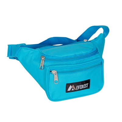 #044KD-TURQUOISE Wholesale Waist Pack - Standard - Case of 50 Waist Packs