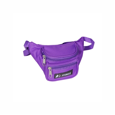 #044KS-DARK PURPLE Wholesale Waist Pack - Junior - Case of 100 Waist Packs