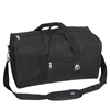 #1008D-BLACK Wholesale 19-inch Duffel Bag - Case of 30 Duffel Bags