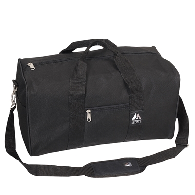 #1008D-BLACK Wholesale 19-inch Duffel Bag - Case of 30 Duffel Bags