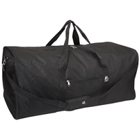 #1008XLD-BLACK Wholesale 36-inch Duffel Bag - Case of 20 Duffel Bags