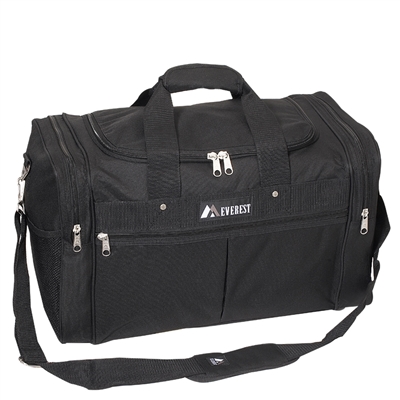 #1015L-BLACK Wholesale 21-inch Gear Duffel Bag - Case of 20 Duffel Bags