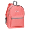 #1045K-CORAL Wholesale Basic Backpack - Case of 30 Backpacks