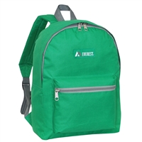 #1045K-EMERALD GREEN Wholesale Basic Backpack - Case of 30 Backpacks