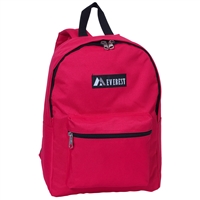 #1045K-HOT PINK Wholesale Basic Backpack - Case of 30 Backpacks