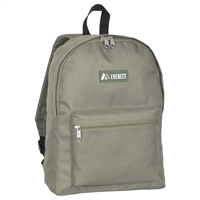 #1045K-OLIVE Wholesale Basic Backpack - Case of 30 Backpacks
