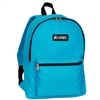 #1045K-TURQUOISE Wholesale Basic Backpack - Case of 30 Backpacks