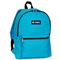 #1045K-TURQUOISE Wholesale Basic Backpack - Case of 30 Backpacks