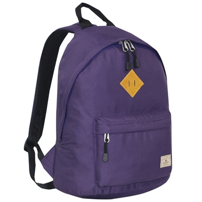 #1045RN-EGGPLANT Wholesale Vintage Backpack - Case of 30 Backpacks