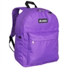 #2045CR-DARK PURPLE Wholesale Classic Backpack - Case of 30 Backpacks