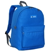 #2045CR-ROYAL BLUE Wholesale Classic Backpack - Case of 30 Backpacks