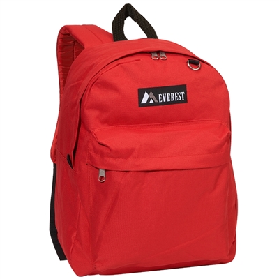 #2045CR-RED Wholesale Classic Backpack - Case of 30 Backpacks