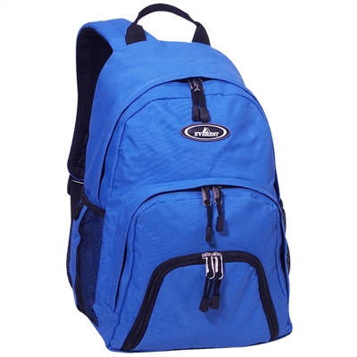 #2045W-ROYAL BLUE Wholesale Sporty Backpack - Case of 30 Backpacks