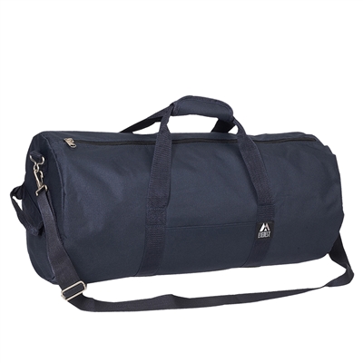 #23P-NAVY Wholesale 23-inch Round Duffel Bag - Case of 40 Duffel Bags
