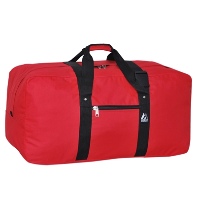 #3015-RED Wholesale 30-inch Cargo Duffel Bag - Case of 10 Duffel Bags