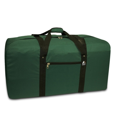 #3618-GREEN Wholesale 36-inch Cargo Duffel Bag - Case of 10 Duffel Bags