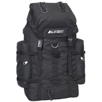 #8045D-BLACK Wholesale Hiking Backpack - Case of 10 Hiking Backpacks