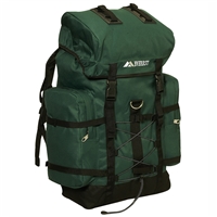 #8045D-GREEN Wholesale Hiking Backpack - Case of 10 Hiking Backpacks