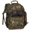 #C3045R-CAMO Wholesale Oversized Woodland Camo Backpack - Case of 20 Backpacks