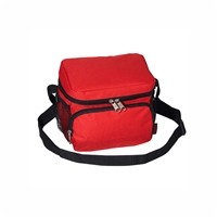 #CB6-RED Wholesale Cooler / Lunch Bag - Case of 20 Lunch Bags