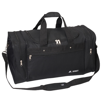 #S219L-BLACK Wholesale 26-inch Sports Duffel Bag - Case of 20 Duffel Bags