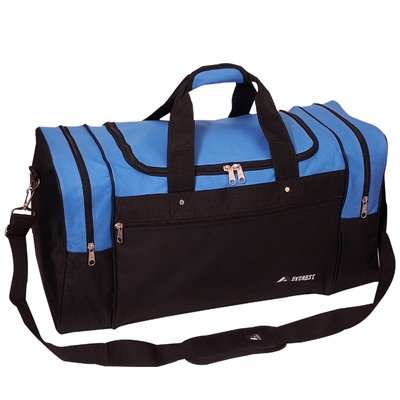 #S219L-ROYAL BLUE Wholesale 26-inch Sports Duffel Bag - Case of 20 Duffel Bags
