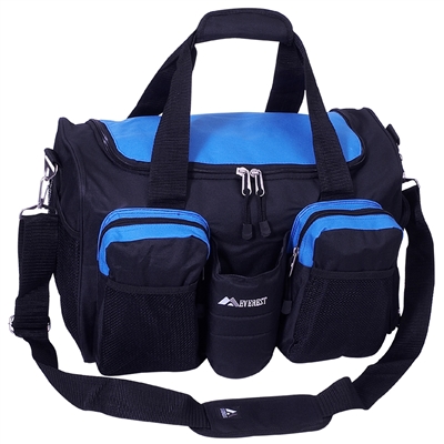 #S223-ROYAL BLUE Wholesale 18-inch Gym Bag with Wet Pocket - Case of 20 Gym Bags