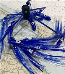 Blue and Silver Salmon Dredge