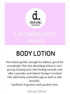 Body Lotion - Lavender Sweet Orange
