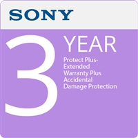 Sony Protect Plus with Accidental Damage Protection for Photo/Video Cameras and Lenses (3-Years, $500-$749.99)