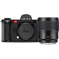 Leica SL2 Mirrorless Camera with 35mm f/2 Lens (Black) (Rebate Available)